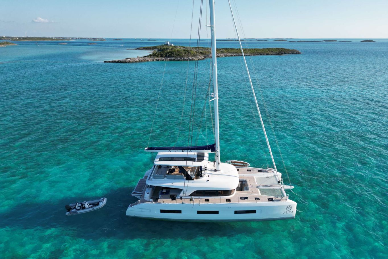 Luxury Crewed Catamaran,AURA
