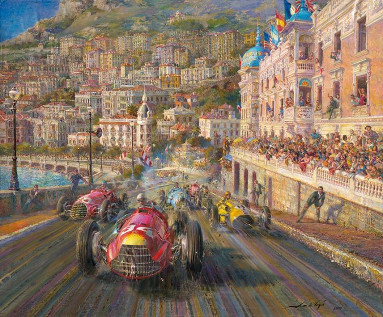 Monaco Grand Prix 1950's
