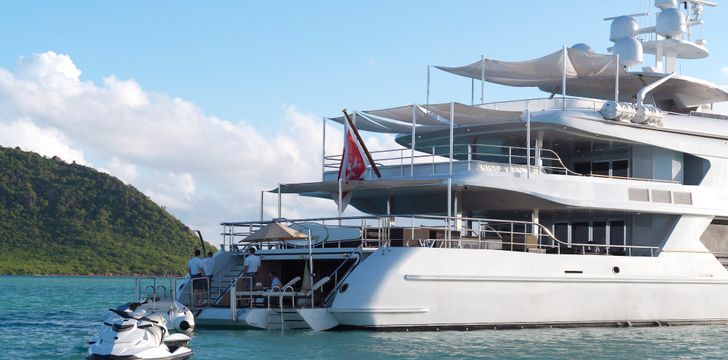 Antigua,Caribbean Motor Yacht Charter Vacation