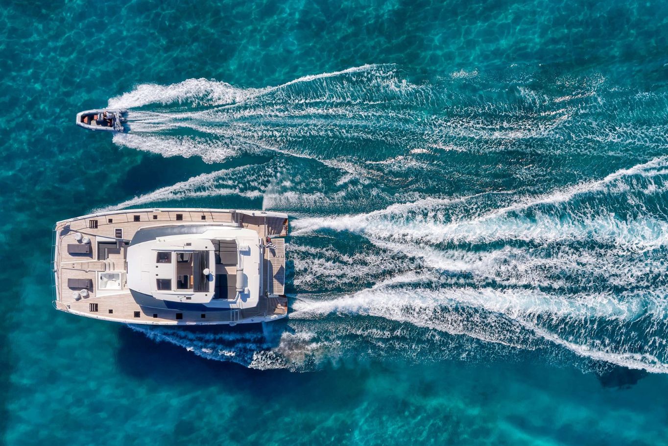 Luxury Crewed Catamaran on the Red Sea