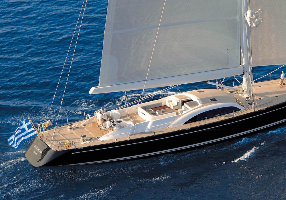 Crewed Sailing Yacht Charter in Sardinia