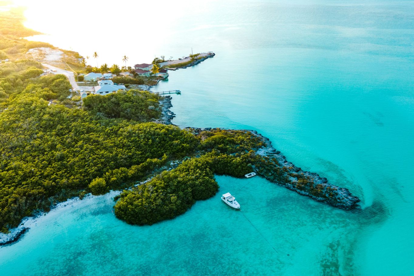 Secluded Coves in the Bahamas