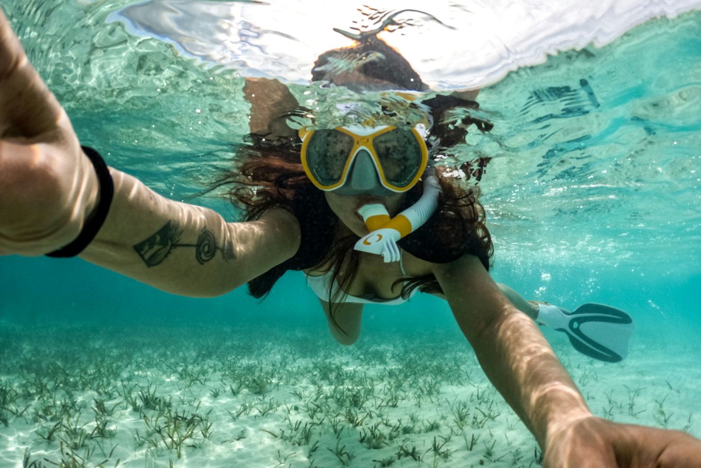 Underwater Photos While On Charter In the Exumas