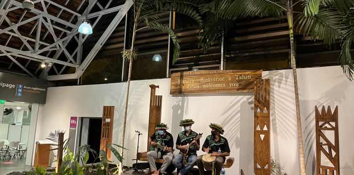 Arriving in Tahiti Airport