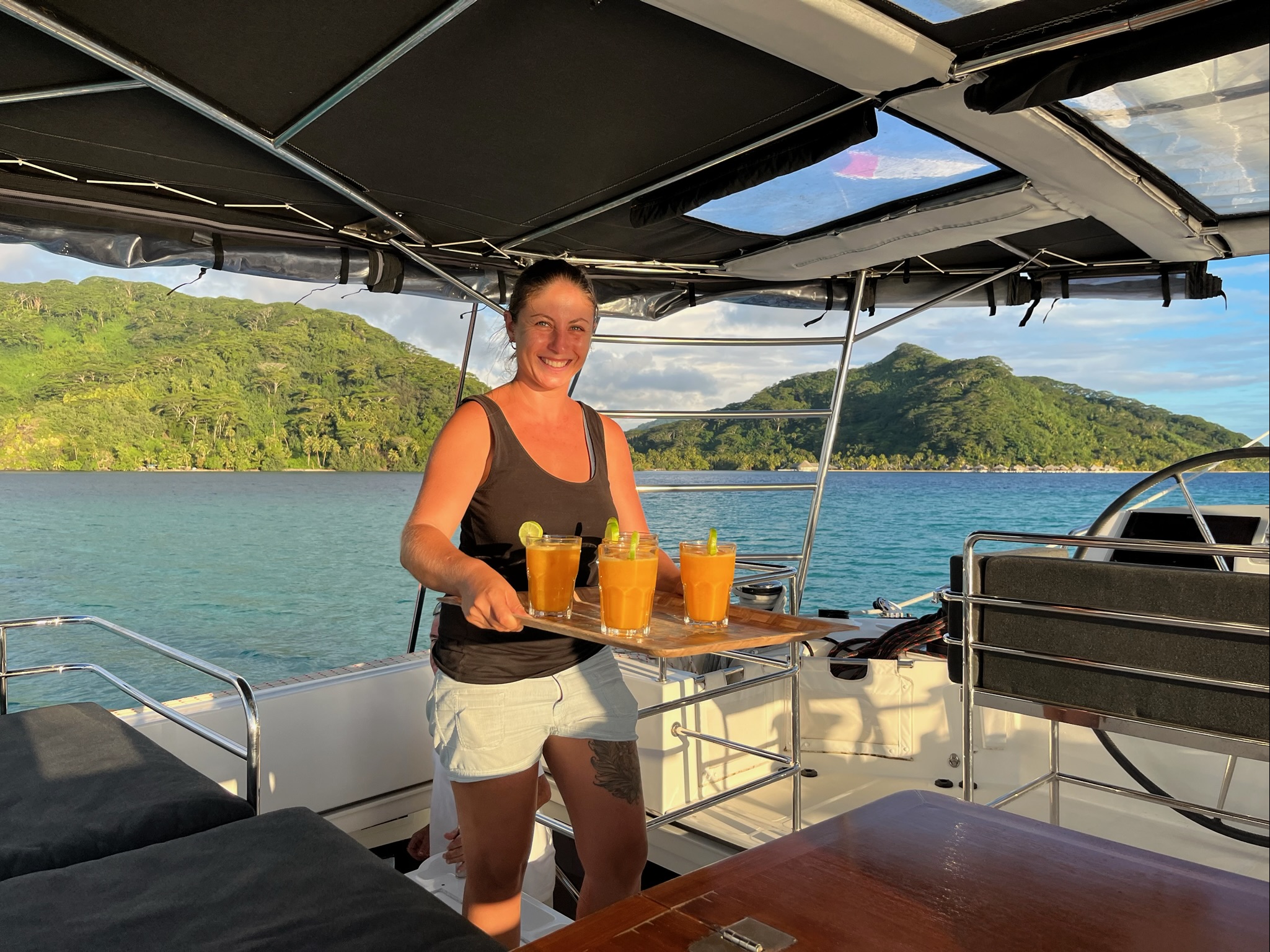 Seasonally Crewed Catamaran