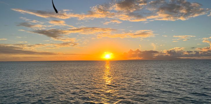 Sunset on Huahine