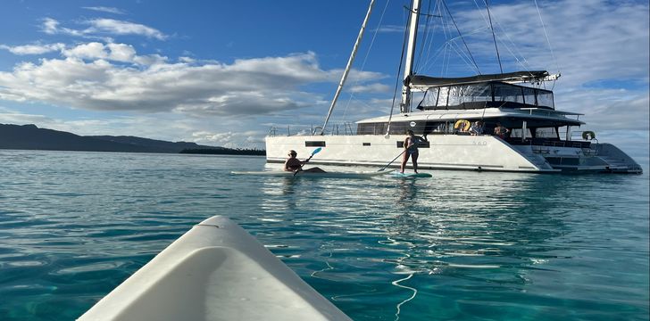 Enjoying Tahiti by Yacht