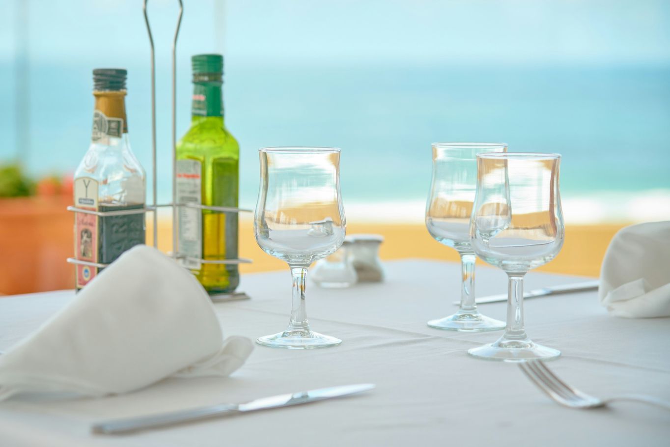 Waterfront dining