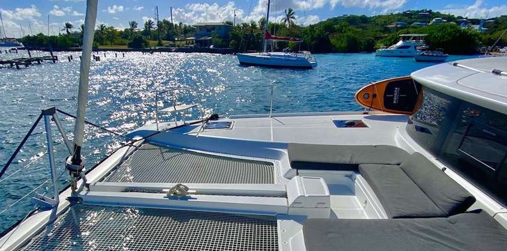 Cest La Vie Crewed Catamaran in the USVI