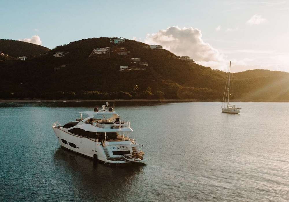 USVI Motor Yacht Itinerary Charter