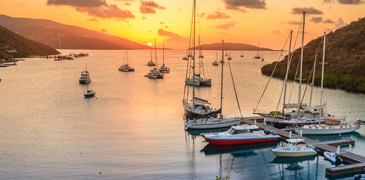 USVI,Caribbean Yacht Charter Vacation