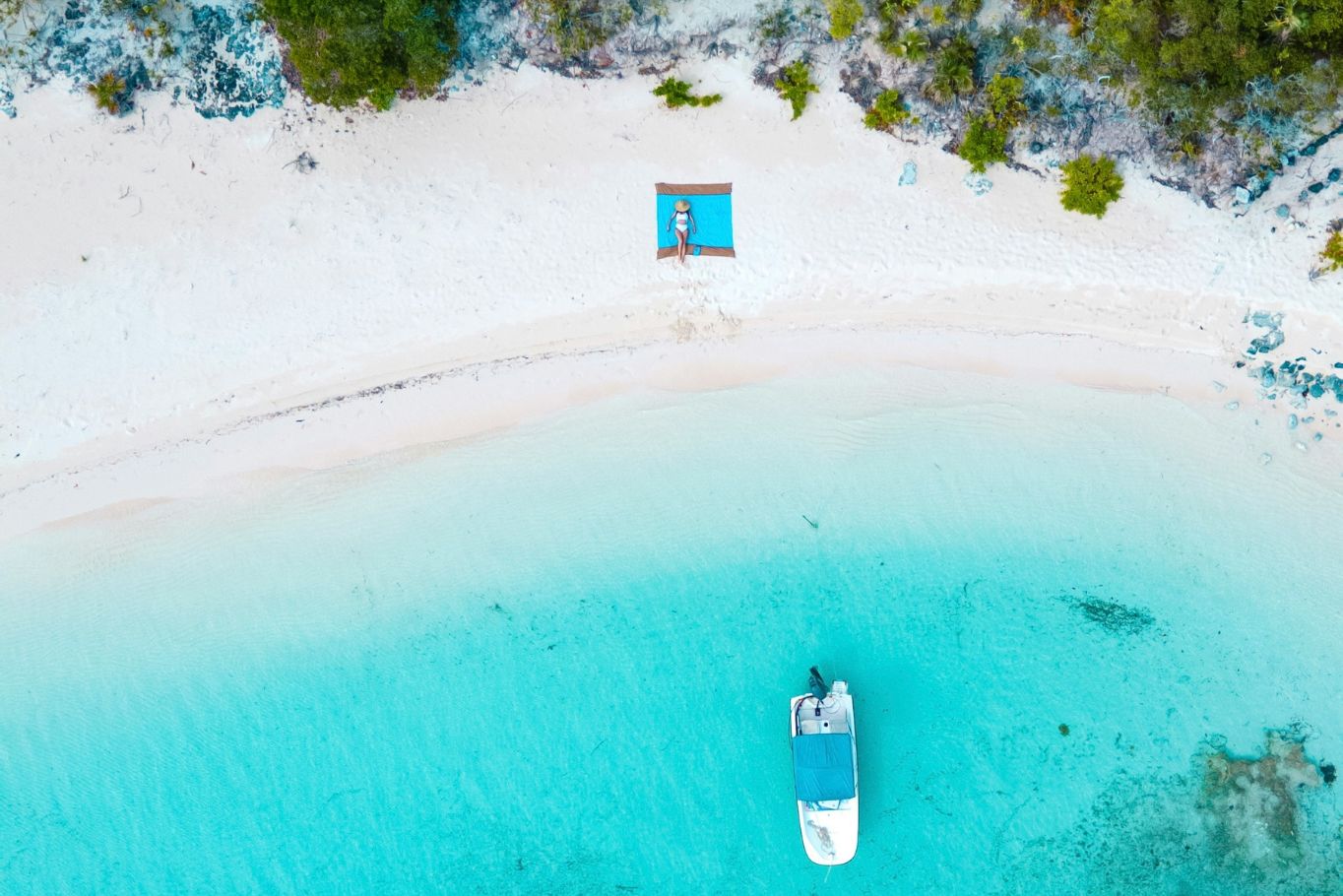 White Sand Beaches in the Bahamas