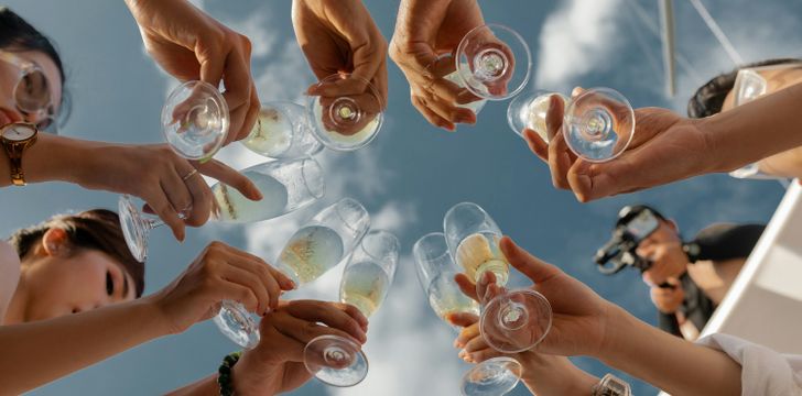 Celebrating a week in the Bahamas