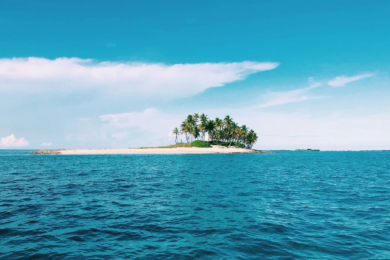 Deserted Island in the Bahamas