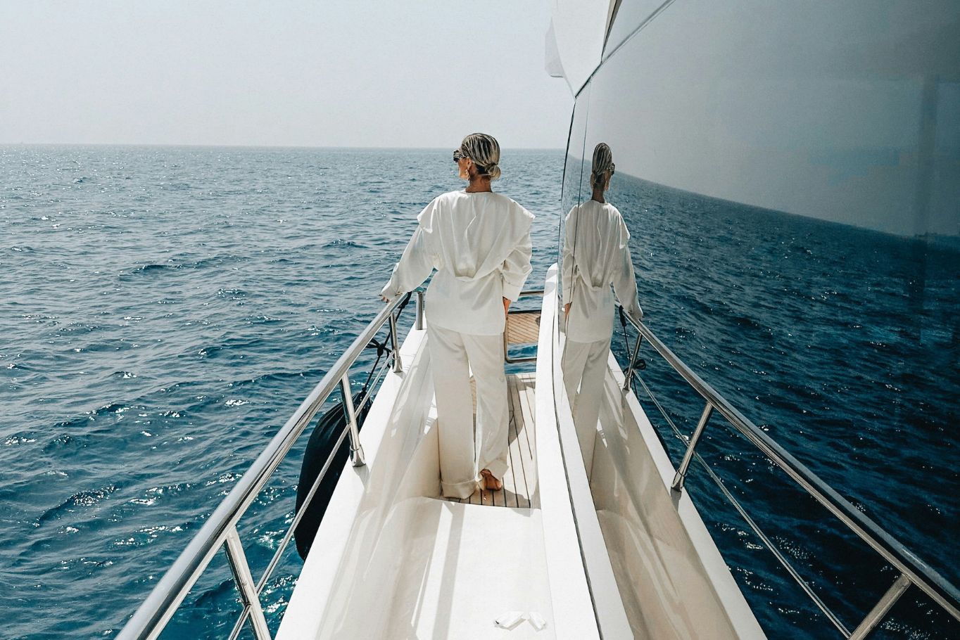Cruising on a Luxury Motor Yacht