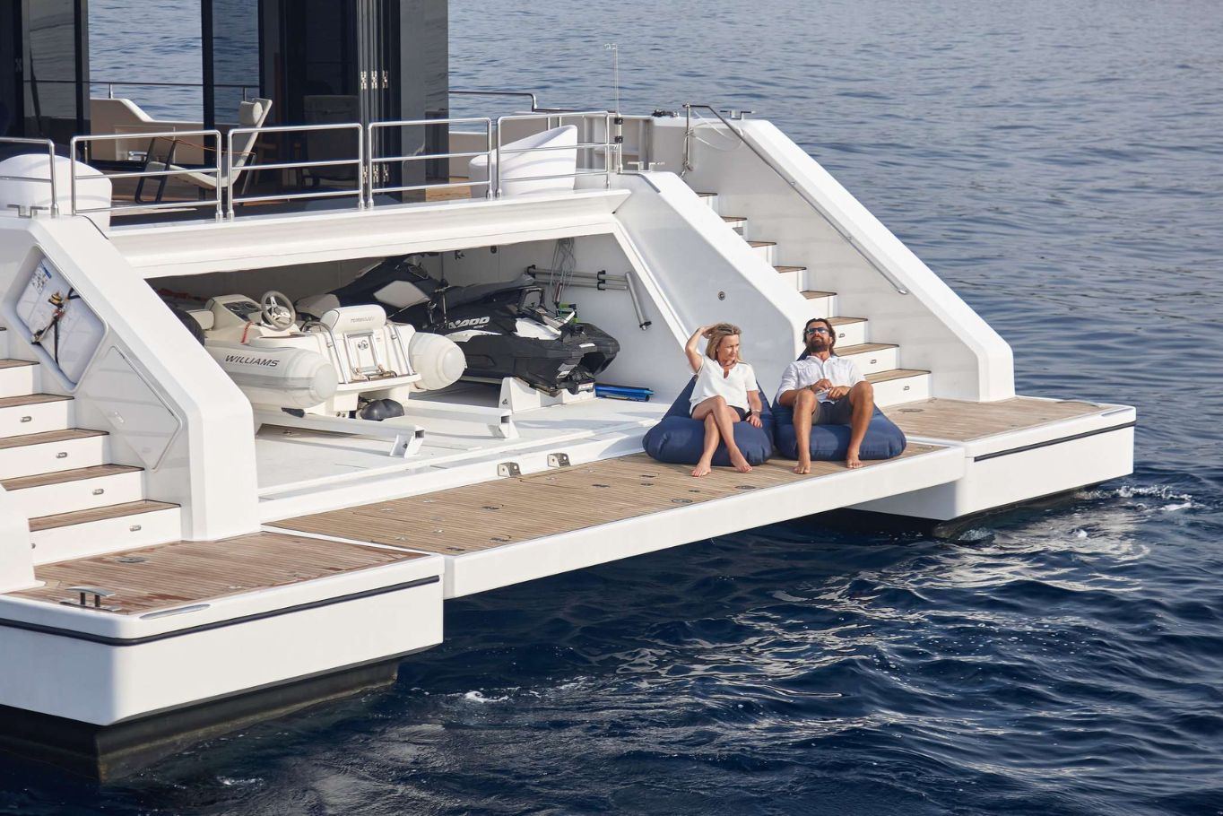 Luxury Crewed Power Catamaran,MIDORI