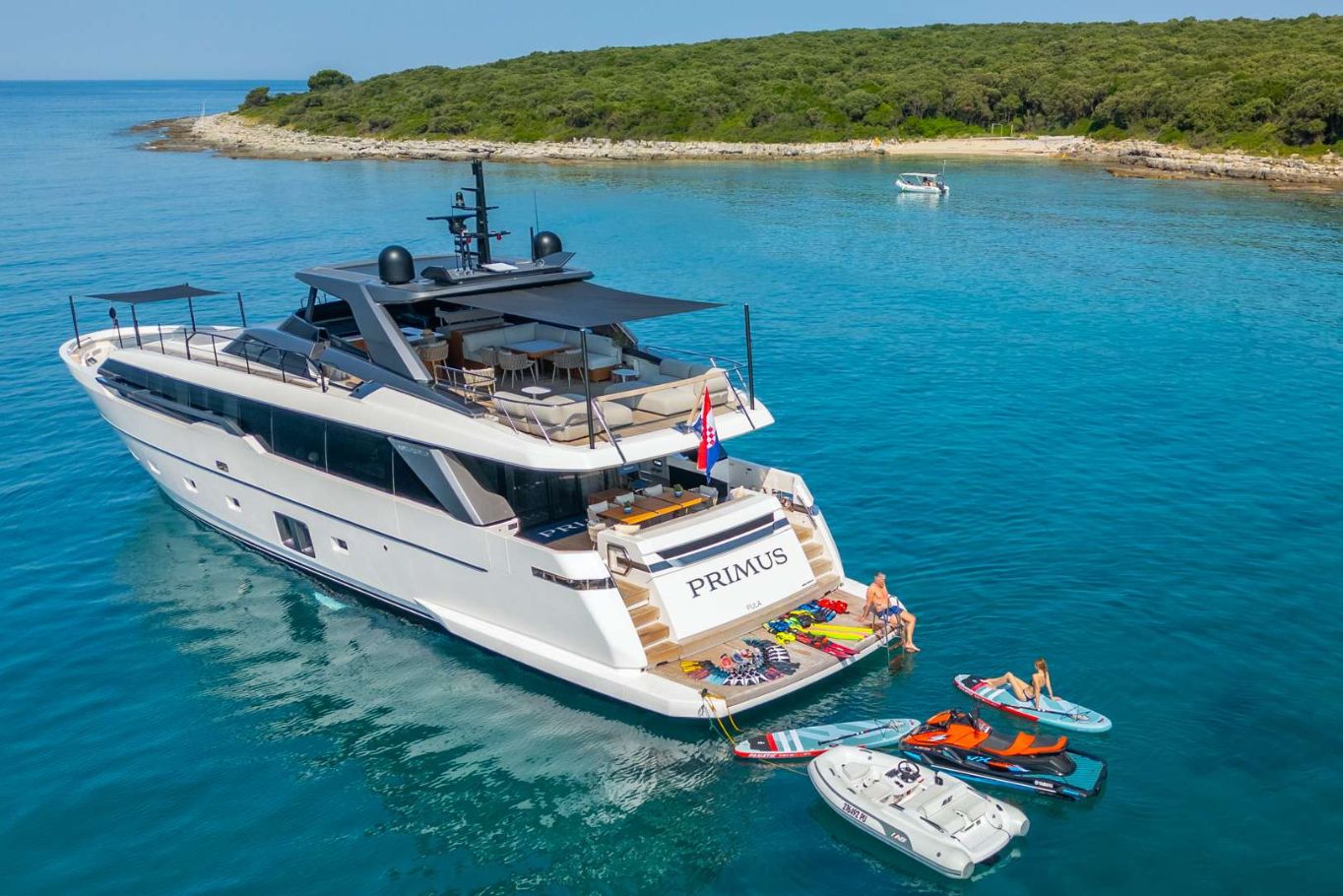 Luxury Crewed Motor Yacht