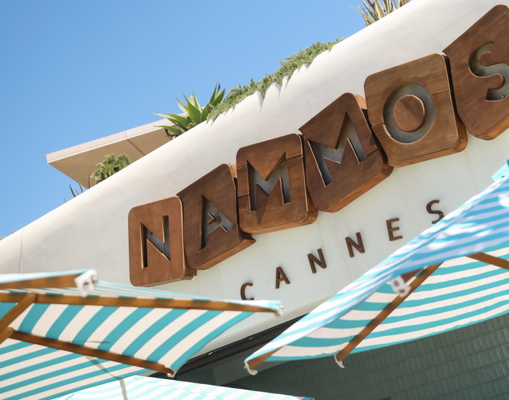 Nammos Beach Club in Cannes