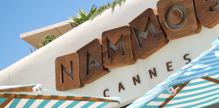 Nammos Beach Club in Cannes