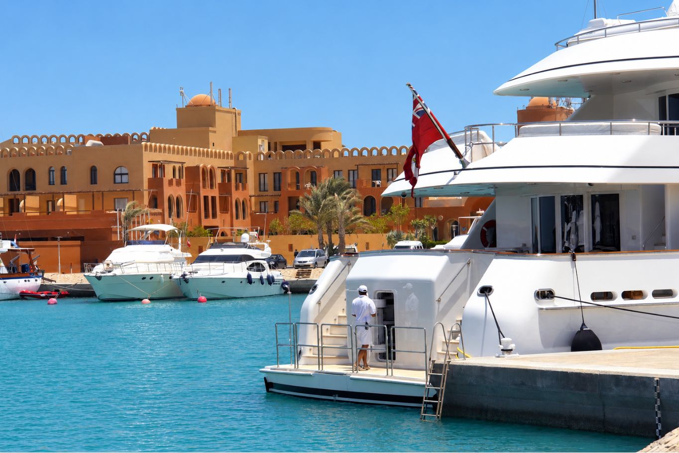 Luxury Crewed Motor Yachts in the Red Sea