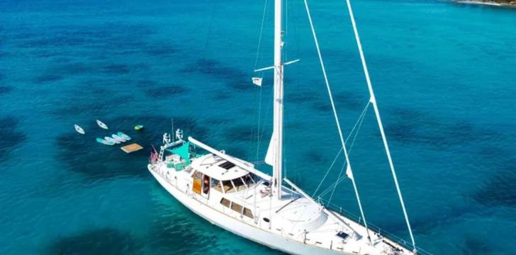 Crewed Sailboat Charter in the BVI