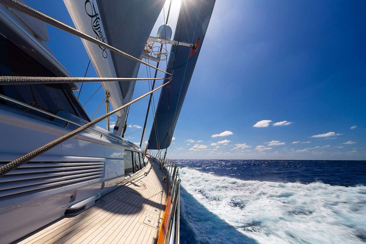 Sailing in St. Barths