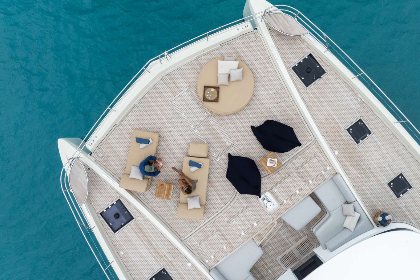 Laidback mornings on deck