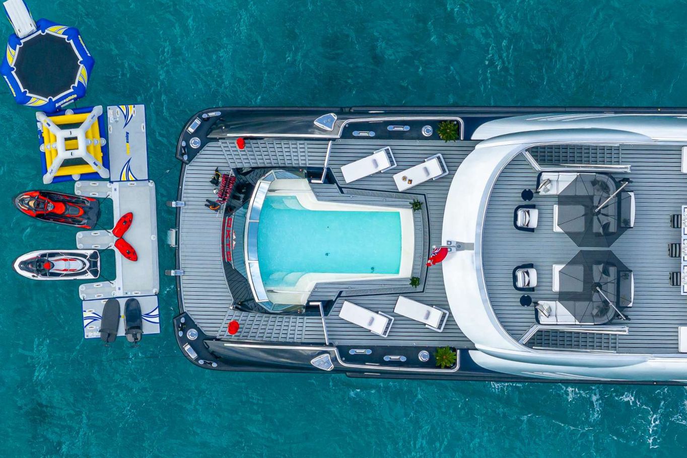 Luxury Crewed Motor Yacht,St. Barths