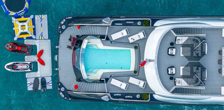 Luxury Crewed Motor Yacht,St. Barths