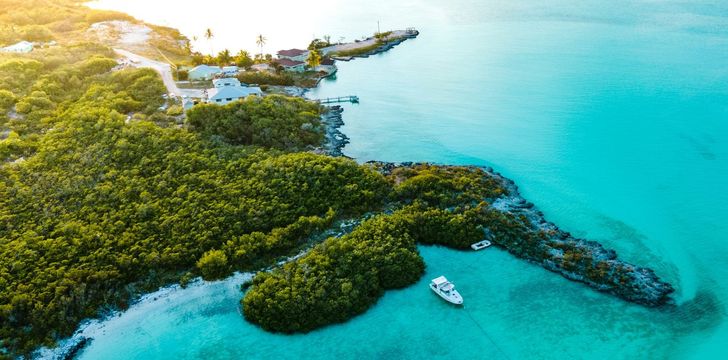 Aerial Views of the Exumas