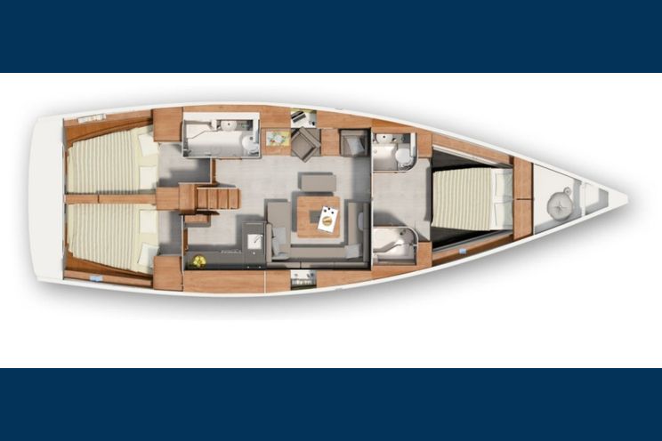 Charter Yacht Hanse 455 - 3 cabins(3 double)- 2018 - Tortola