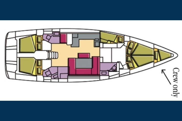Charter Yacht Gacrux - Beneteau Oceanis 51.1