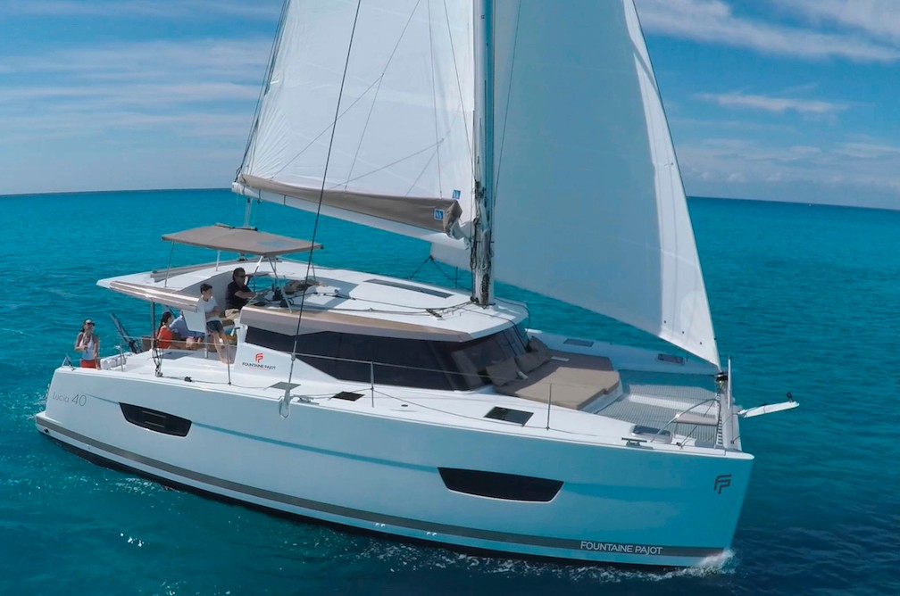 INFINITE BLUE - Fountaine Pajot Lucia 40 - Annapolis - Chesapeake Bay