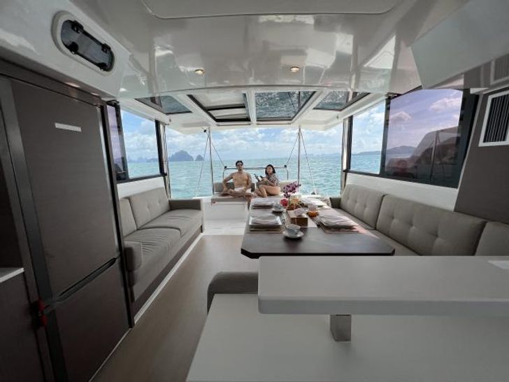 Main cabin rear view Main cabin rear view