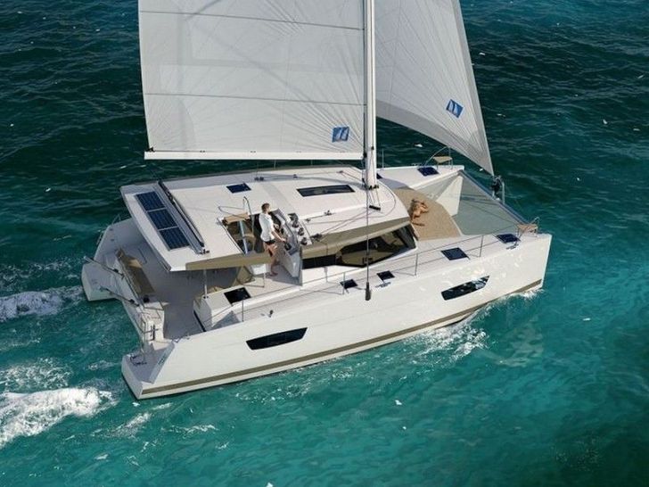 Fountaine Pajot Lucia 40 From Above Fountaine Pajot Lucia 40 From Above