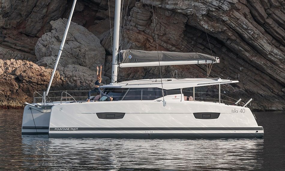 Fountaine Pajot Isla 40 - 2022 - 4 + 1 cabins(4 double 1 single)- Lefkada - Ionian Sea