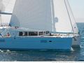 Under sail side view Under sail side view
