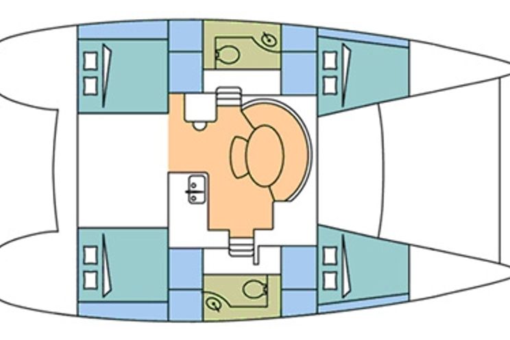 Charter Yacht Lagoon 380 - 4 Cabins - 2013 - Tortola