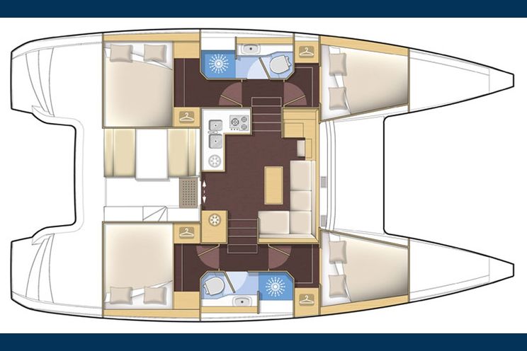 Charter Yacht Lagoon 39 -4 + 2 Cabins - BVI