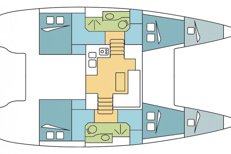 Charter Yacht Lagoon 39 - 4 Cabins - Port Pin Rolland - Bonifacio - Cannes - Toulon