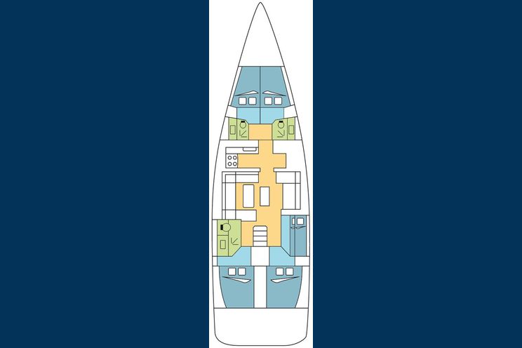 Charter Yacht Dufour 520 GL - 5 cabins - BVI - Tortola - Nanny Cay - Scrub Island Marina