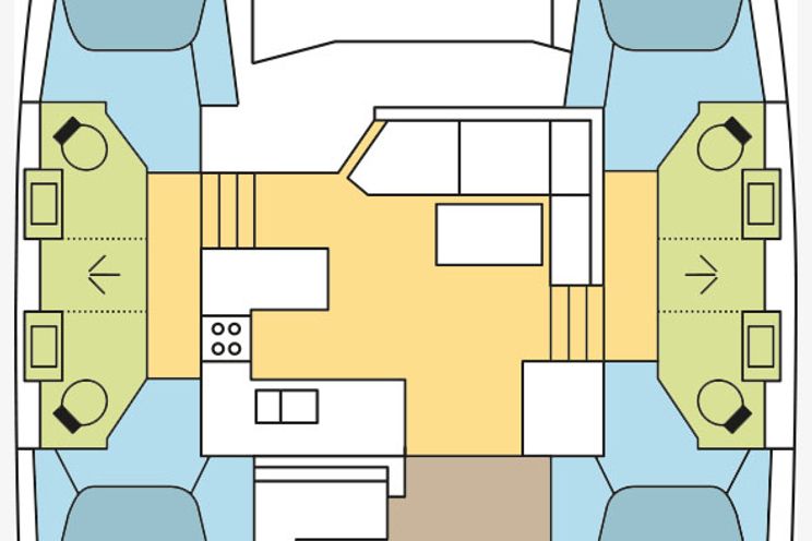 Charter Yacht Fountaine Pajot Astrea 42 - 4 + 2 Cabin - Tortola - Nanny Cay - Scrub Island