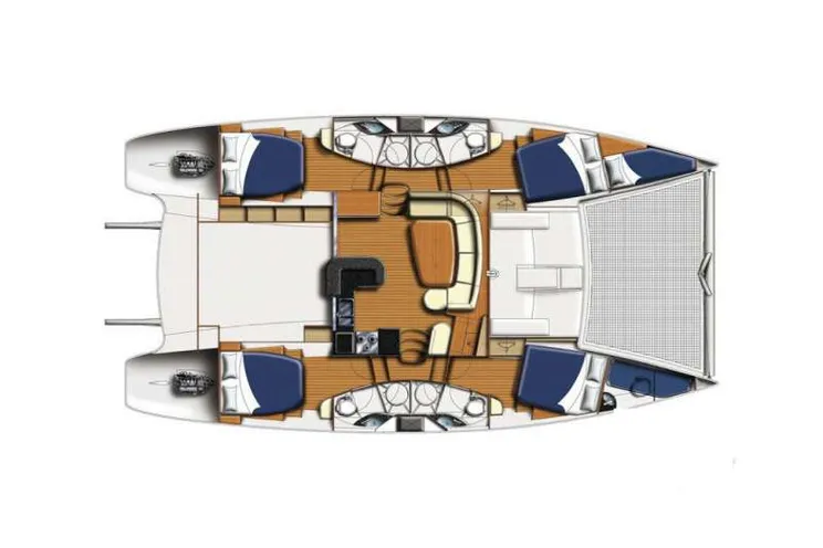 Charter Yacht DESTINY III - Leopard 46 - 3 Cabins - Bahamas - Exumas