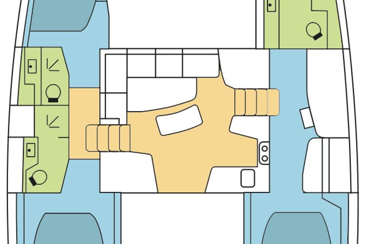 Charter Yacht WHITE LOTUS - Lagoon 42 - 3 Cabins - Phuket - Thailand