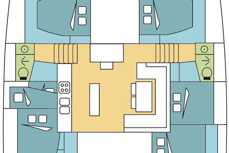 Charter Yacht GULL - LAGOON 52 - 6 Cabins - Phuket - Thailand