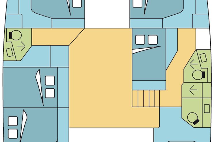 Charter Yacht GUIRACA - FOUNTAINE PAJOT SABA 50 - 6 CABINS - PHUKET - THAILAND