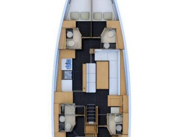 MISS C Jeannneau 54 - layout MISS C Jeannneau 54 - layout