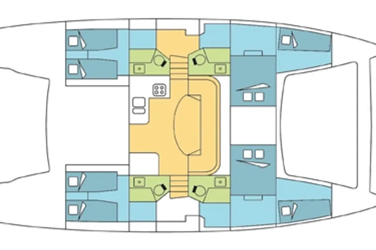 Charter Yacht CATANA 47 WITH WATERMAKER