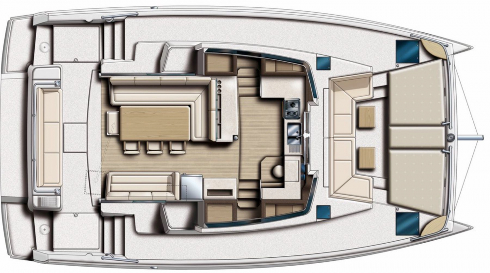 Charter Yacht LU CASA - Bali 4.1 - 3 Cabins - Newport - Nassau