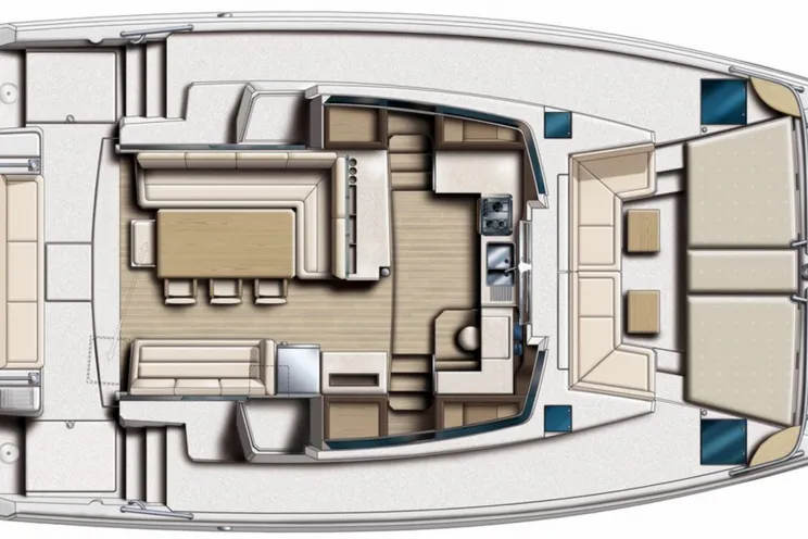 Charter Yacht LU CASA - Bali 4.1 - 3 Cabins - Newport - Nassau